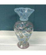 Vintage Tracy Porter Hand-Painted Floral Bud Vases 6.5&quot; tall x 3&quot; wide *... - $537.29 MXN