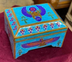 Handmade Wooden Jewelry Box Wood Trinket Storage Wood Box Mother of Pear... - £782.42 GBP