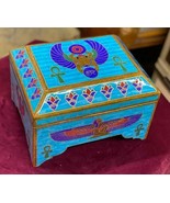 Handmade Wooden Jewelry Box Wood Trinket Storage Wood Box Mother of Pear... - £744.15 GBP