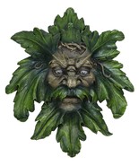 Enigma Large Celtic Greenman Face Wall Decor Plaque 17&quot;H Decorative Scul... - $74.88 CAD