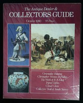 The Antiques Dealer &amp; Collectors Guide Magazine October 1980 mbox534 Cloud Glass - £3.85 GBP
