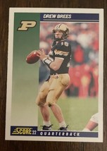 2022 Panini Score Drew Brees #20 Football Card - $2.00