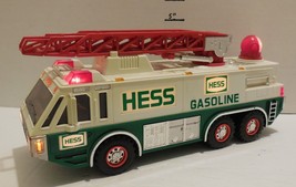 1996 Hess Gasoline Fire Truck with Lights and Sounds NO BOX - £18.70 GBP
