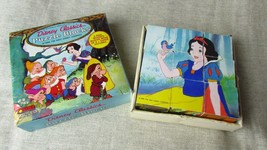 Disney Classics 1986 Wooden Puzzle Blocks By Jotastar - $12.61