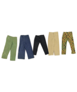 Vintage GI Joe Pants Lot Green Pockets Camo Black Denim Tan Uniform - €42,06 EUR