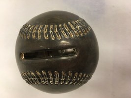 Silverplated Baseball Bank by Hobby Horse Made in China - $31.67