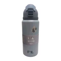 F’IL Restore 32oz Stainless Steel Water Bottle With Straw Chug Lid Slate... - $27.64