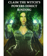 HAUNTED CLAIM THE WITCH&#39;S EXTREME POWERS DIRECT BINDING WORK MAGICK  - £151.69 GBP