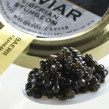 Italian Siberian Sturgeon (A. baerii) Caviar - Malossol - 0.50 oz, glass jar - $47.25