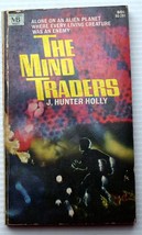 J(oan) Hunter Holly vntg 1967 pb THE MIND TRADERS alien invasion telepathy - £9.78 GBP