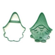 Garden Gnome 2 Set Of 2 Cookie Cutter And Detailed Stamp Made In USA PR1620 - $6.99 CAD