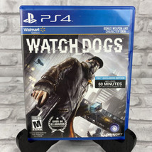 Watch Dogs PlayStation 4 PS4 Video Game Ubisoft Rated Mature Walmart Edition - $15.20