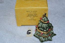 Ganz #05330 Little Cheesers 1991 Christmas Tree In Box G - £17.84 GBP