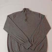 Gap Men's 1/4 Zip Long Sleeve Pullover Wool Sweatshirt Size Medium image 9