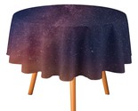 Galaxy Stars Universe Tablecloth Round Kitchen Dining for Table Cover De... - $15.99+