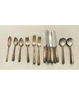 Rogers 1881 Oneida LTD Silver Plate Flatware Set ~ 38 Pcs ~ Srvc for 8 - $3,801.18 MXN