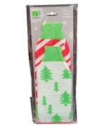 H For Happy Set Of 2 Christmas Holiday Bottle Sweaters Bed Bath &amp; Beyond... - £7.74 GBP