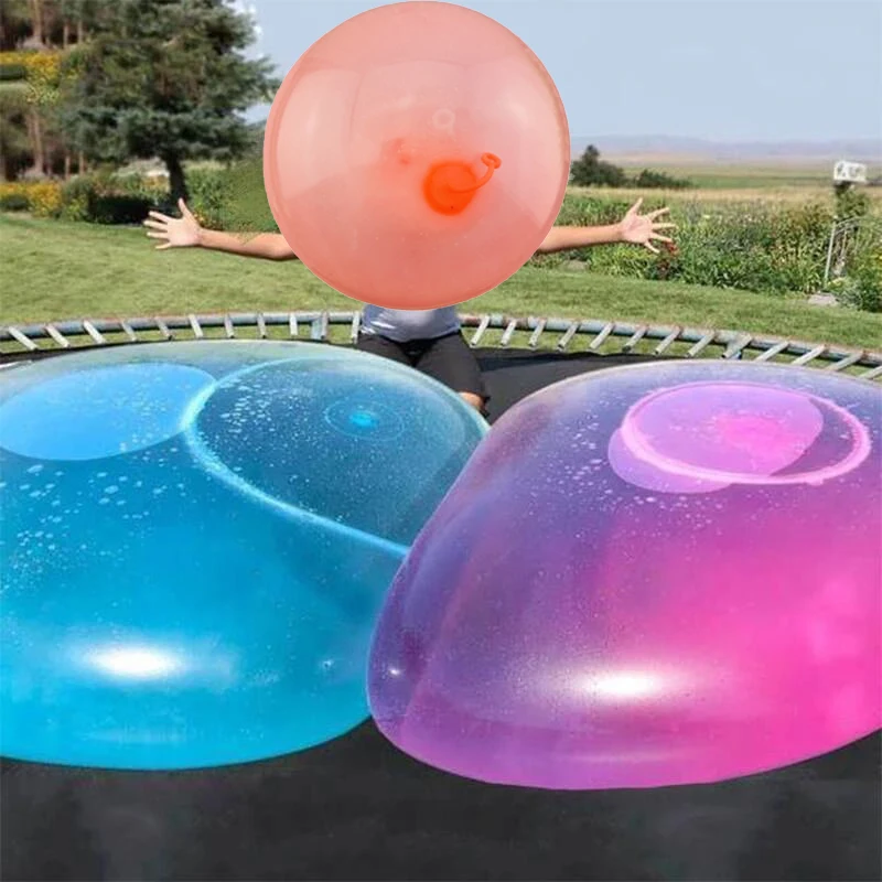 Transparent Bubble Balls Inflatable Water Injection Indoor Outdoor Magic Ball - £8.33 GBP+