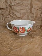 Pioneer Woman 2 Cup Small Mini Melamine Batter Mixing Bowl Red Floral  Prep - £10.10 GBP