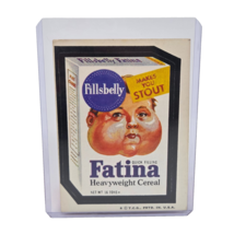 VINTAGE TOPPS 1970&#39;s WACKY PACKAGES STICKER FILLSBELLY FATINA HEAVYWEIGH... - $4.75