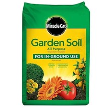 Miracle-Gro Garden Soil All Purpose (25 Lbs) For Annuals Perennials Vegetables  - £34.94 GBP