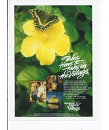 80&#39;s Walt Disney World Print Ad Vintage Walt Disney World Village 8.5&quot; x... - $27.37 CAD