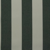 Outdura Canvas Stripe Hunter Green Outdoor Indoor Furniture Fabric By Yard 54&quot;W - £7.81 GBP