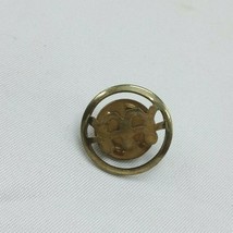 Vintage Gold Tone Enamel McDonald&#39;s Lapel Hat Pin - $5.45