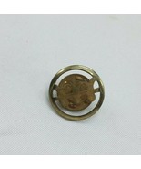 Vintage Gold Tone Enamel McDonald&#39;s Lapel Hat Pin - $7.47 CAD