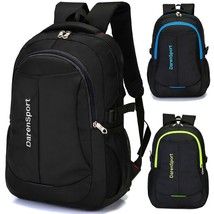 New Fashion Men School Backpack Academy Style High Quality Bag Design Large Capa - £27.75 GBP