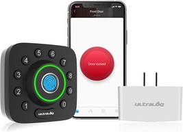 Ultraloq U-Bolt Pro Bridge Wifi Adaptor Smart Lock, 6-In-1 Keyless Entry... - $164.94