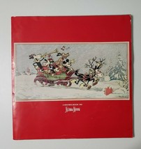 VINTAGE 1981 Neiman Marcus Christmas Book Catalog - Walt Disney Cover Artwork - £16.28 GBP