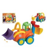 Learning Toy Push Along Eddy The Construction Excavator Funtime Vehicle ... - £7.93 GBP