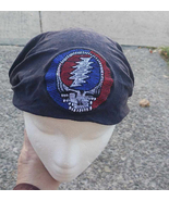 Grateful Dead Embroidered SYF BLUE Stonewash Cotton Headband     - $12.99