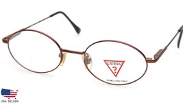 New Guess Gu 540 Abr Antique Brown Eyeglasses Metal Frame 50-20-135 B36mm Italy - £39.06 GBP