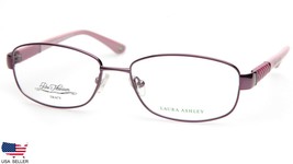 New Laura Ashley Tracy C3-PURPLE Eyeglasses Glasses Titanium Frame 54-17-135mm - £57.35 GBP