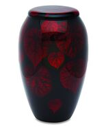 Falling Leaves 210 Cubic Inches Large/Adult Funeral Cremation Urn for  A... - $197.99