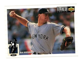 1994 Collector&#39;s Choice #296 Bob Wickman New York Yankees - £1.57 GBP