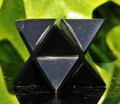 50MM Black Tourmaline Crystal Healing Reiki Energy Stone Meditation Merk... - $57.09