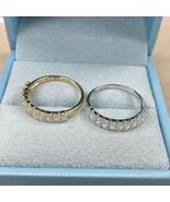 1 Quilate Radiante Corte Laboratorio Crecido Diamante Boda Banda 14k Bla... - $880.22+