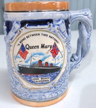 Queen Mary Ocean Liner Stein Collectible Coffee Cup Mug - £10.75 GBP