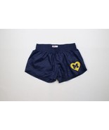 Vintage 90s Womens Small Heart University of Michigan Shorts Baggies Blu... - $67.63 CAD