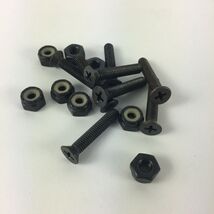 Grind King SKATEBOARDS 1” Phillips Skateboard Hardware nuts bolts BLACK - $109.75 MXN