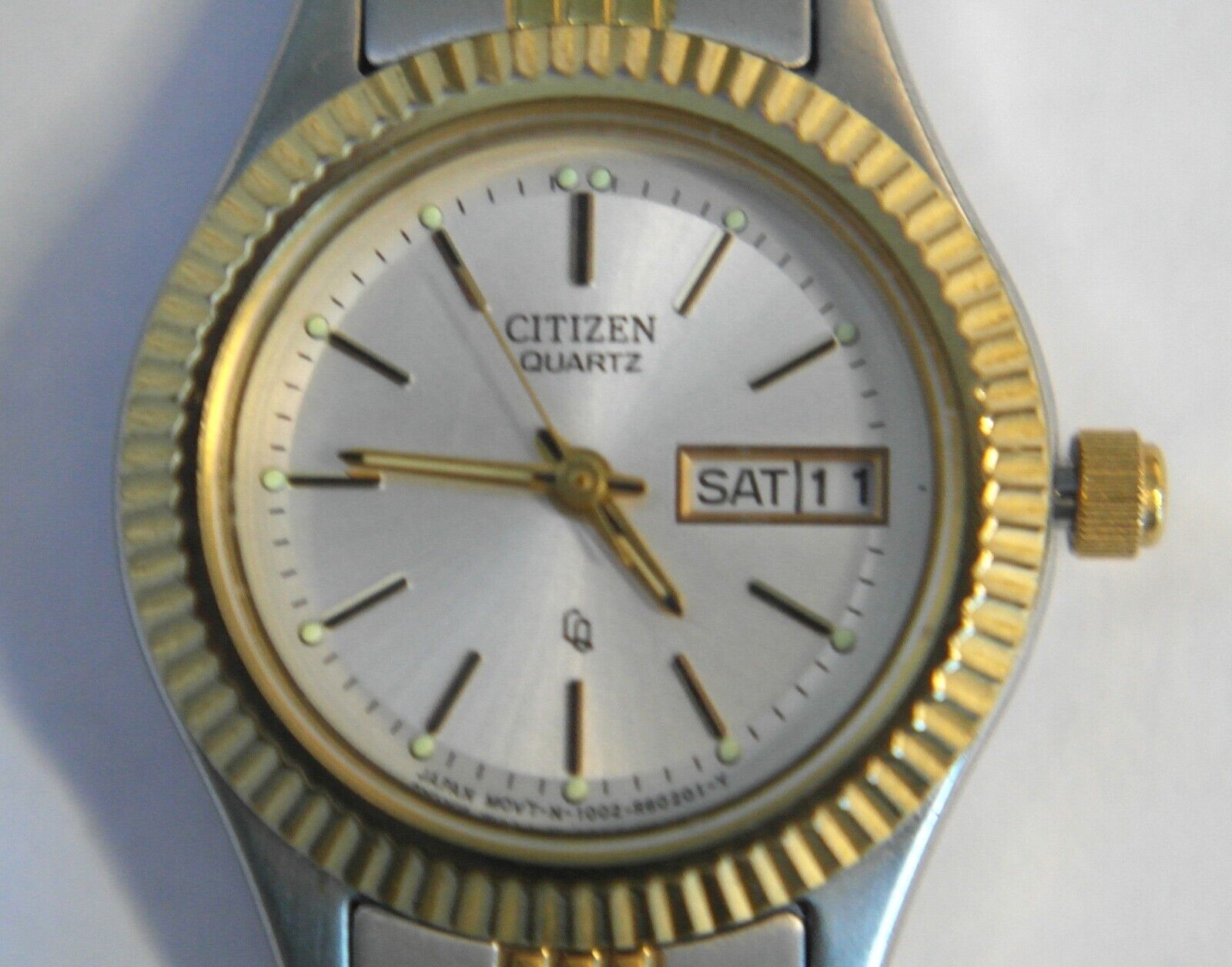 CITIZEN 1002-R15119 RC Two Tone Quartz Analog Women&#39;s Wristwatch - $24.26