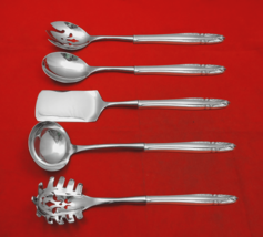 Stradivari by Wallace Sterling Silver Hostess Serving Set 5pc HH WS Custom Made - $355.41