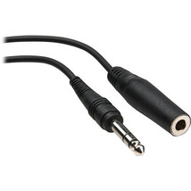 Hosa - HPE-325 -1/4 inch TRS to 1/4 inch TRS Headphone Extension Cable -... - £12.54 GBP