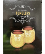 The All-Purpose Copper Mugs Tumblers Gift Set of Two - £23.52 GBP