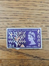 Great Britain Stamp Queen Elizabeth II Post Office Savings Bank 3d Used - £5.39 GBP