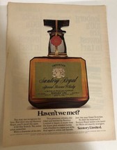 1976 Suntory Royal Whisky Vintage Print Ad Advertisement pa21 - £6.19 GBP