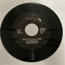 45RPM Rick  Springfield What Kind of Fool am I, How do you talk to girls 1982 RC - £2.25 GBP